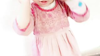 Cute baby with glasses