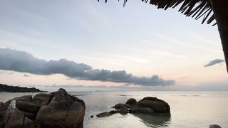 "Setting Sun Splendor: A Breathtaking View"