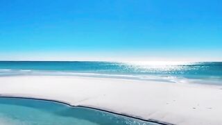 cleanest beaches in dustin florida