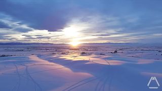 Montana Winter Sunset