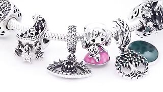 Luminosa Pandora 925 encantos de prata para fazer jóias DIY