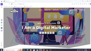 How to create a professional portfolio website like mine?