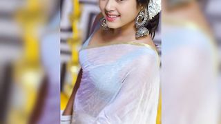 Angeles Queen saree style