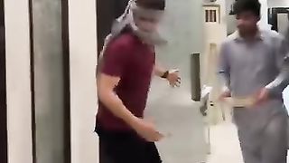 Funny friends in iftari