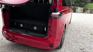 Versatile loading seating or loading area in the new VW ID Buzz GTX. ️The VW ID Buzz GTX is the AWD version of the electric microbus by Volkswagen