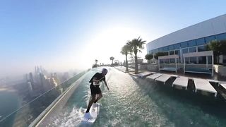 Towed by a Drone: Brian Grubb's WakeBASE Jump off