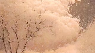 A frozen country