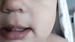 Baby's reaction to cold۔
