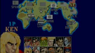 Street Fighter 2 Champion Edition ~ Ken  ~ Rainbow Edition