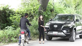 Gold Digger Prank On Cute Girl