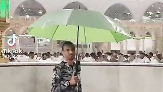 امطار الخير بالحرم المكي