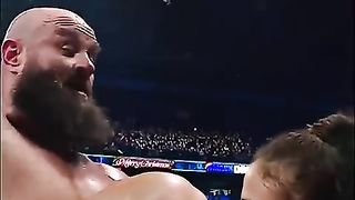 Kissing Video With WWE Match