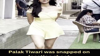 Palak Tiwari was snapped on location shoot #palaktiwari #short #shorts #trending #viral #bollywood #viralshorts