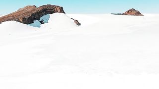 Antarctica is a deserted continent and 98% of it covered with ice.