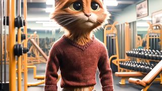 Funny cat video wit for end thank you