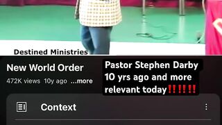 Pastor Stephen Darby messages will get you right!!!