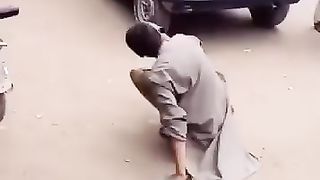 The Pakistani economy can only stand on its own feet when someone runs away with its neck.