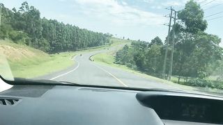 Drive back to the village.
