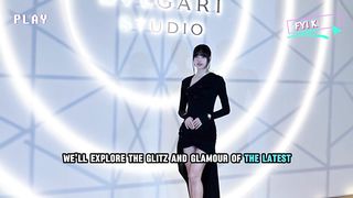 Interaction of Blackpink Lisa and World Celebrities at the BVLGARI STUDIO Event in SEOUL