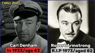 "King Kong Actors Then And Now (1933-2024): Honoring the Legacy of Legendary Performers"