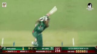 Najmul Hossain Shanto's 122 Runs Against Sri Lanka _ 1st ODI _ Sri Lanka tour of Bangladesh 2024