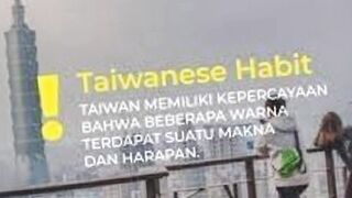 The meaning of the color white in Taiwan