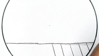 رسم منظر طبيعي سهل