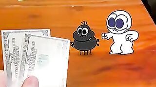 You win $200 if you eat the food in 1 minute, Rabbert!