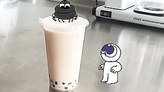 Rabbert tries boba tea (GONE WRONG)