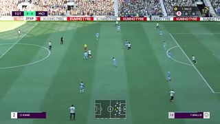 MAN CITY  VS  SPURS    CAREER MODE