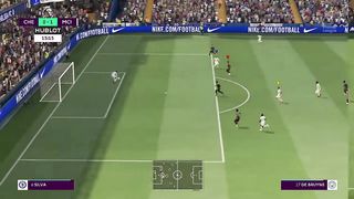 MAN CITY VS CHELSEA  2 VS 1