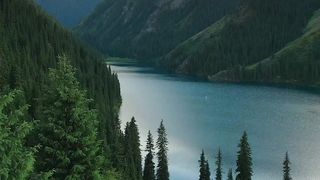 Kolsai lakes, Kazakhstan.