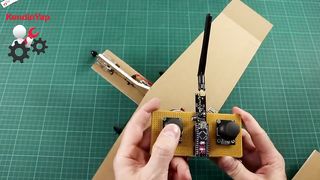 How To Make Simple RC Airplane For Simple Radio Control. DIY RC Aiplane & Arduino RC