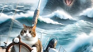 Cat vs Godzilla