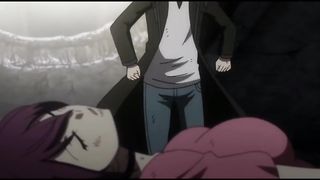 Vampire girl bites guy