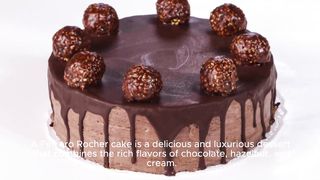 Indulge in luxury how to make a beautiful Ferrero Rocher cake