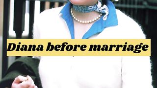 Princess Diana Before And After Marriage