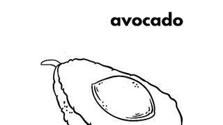 food coloring book English Alphabets for kids