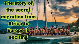 The story of the secret migration from Africa to Europe is exciting