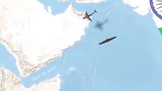 #India ki warship. Gulf of Adan/ 2024