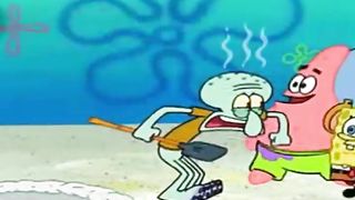 SpongeBob _ No problem squidward, we're on your side! HD