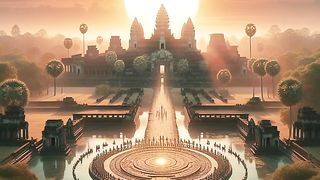 Angkor Wat is kingdom of Cambodia