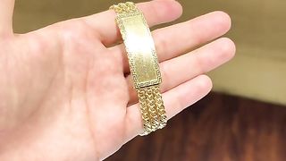 Solid Gold Multi-Cuban Name ID Bracelets