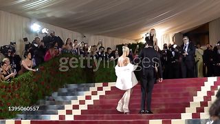 YORK, NEW YORK - MAY 2: (L-R) Kim Kardashian and Pete Davidson attend The 2022 Met Gala Celebrating "