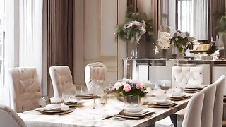 Modern design of an interior space