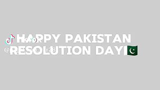 PAKISTAN RESOLUTION DAY