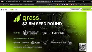 МАЙНЕМ ТОКЕНЫ GRASS НА СВОЕМ ИНТЕРНЕТ ТРАФИКЕ И БЕЗ ВЛОЖЕНИЙ