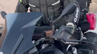 Motorcycle Trending Horror Look.