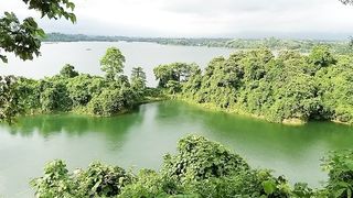 Beautiful hills and lake view...