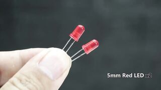 How to make audio level indicator with LM3915 ic - freeform circuit │SimpleCircuits